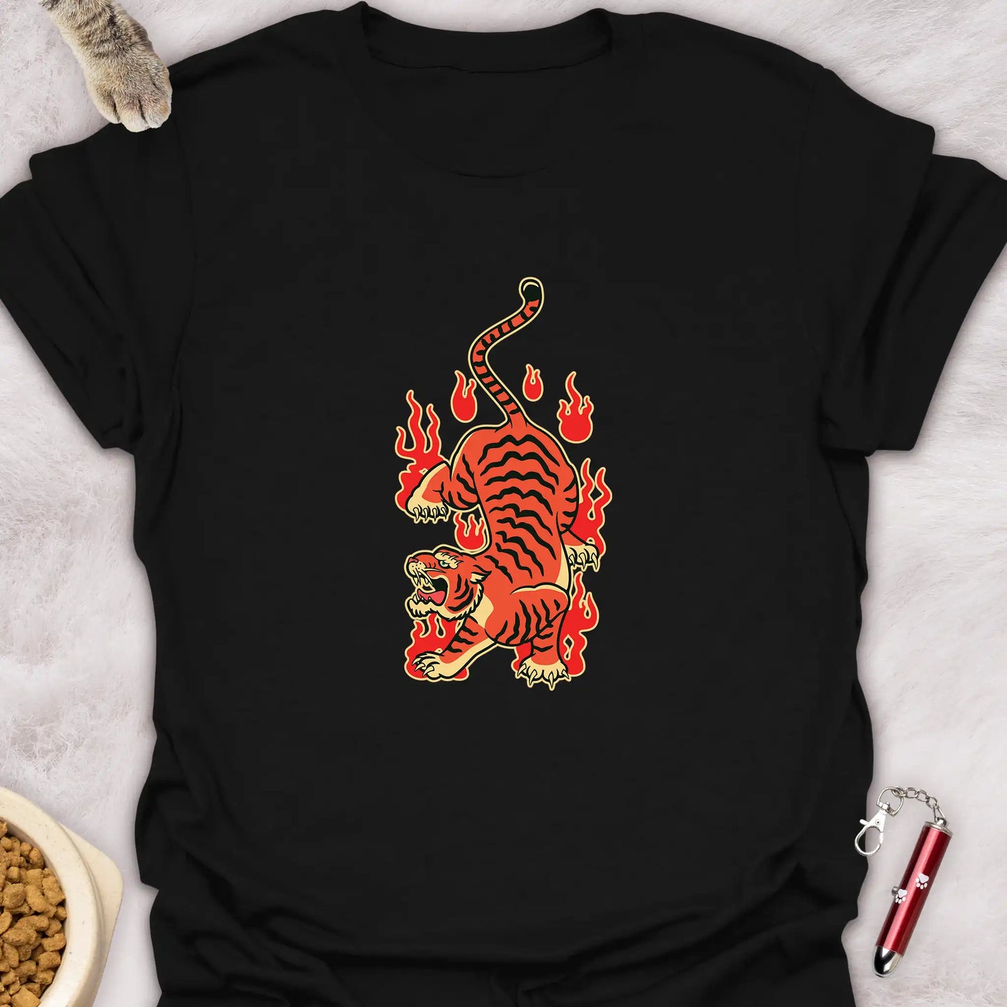 ORANGE TIGER TRADITIONAL UKIYO-E