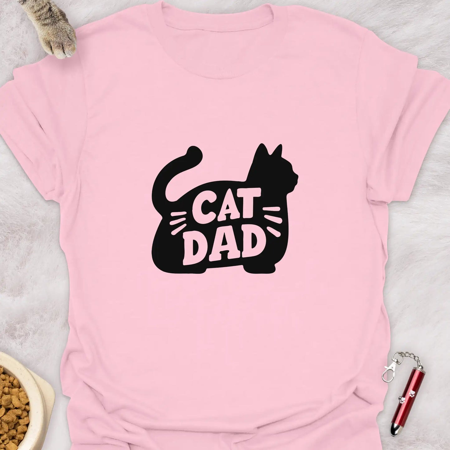 CAT DAD β CAT SILHOUETTE T-SHIRT