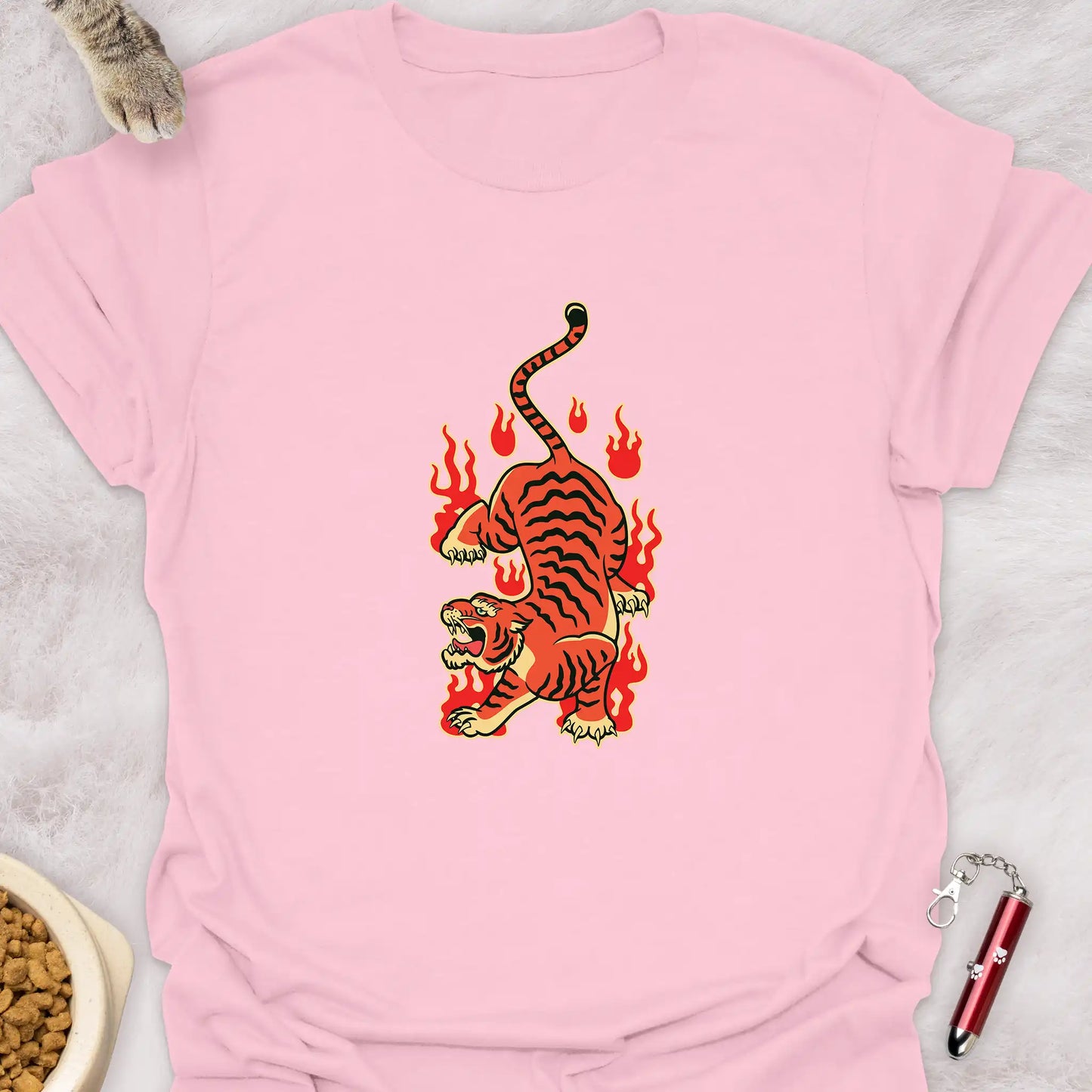 ORANGE TIGER TRADITIONAL UKIYO-E