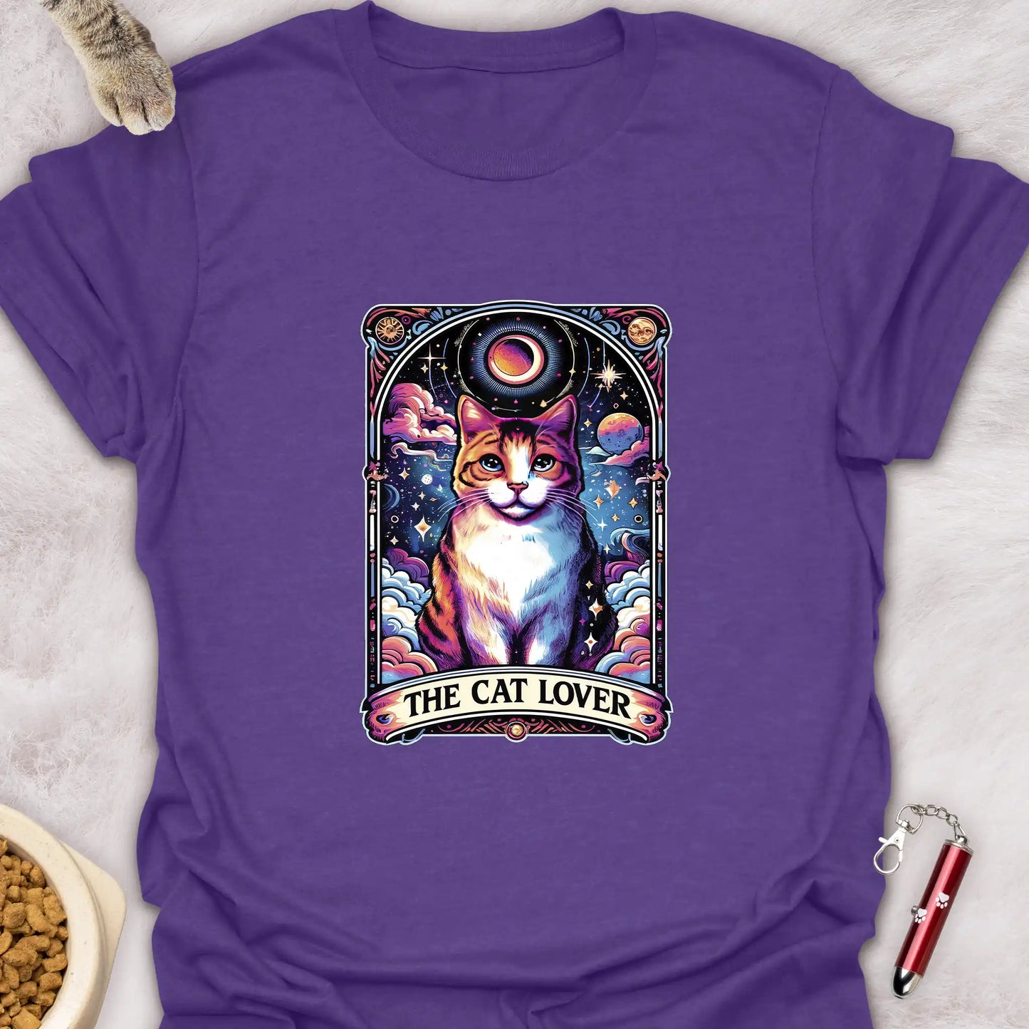 TAROT CARD THE CAT LOVER