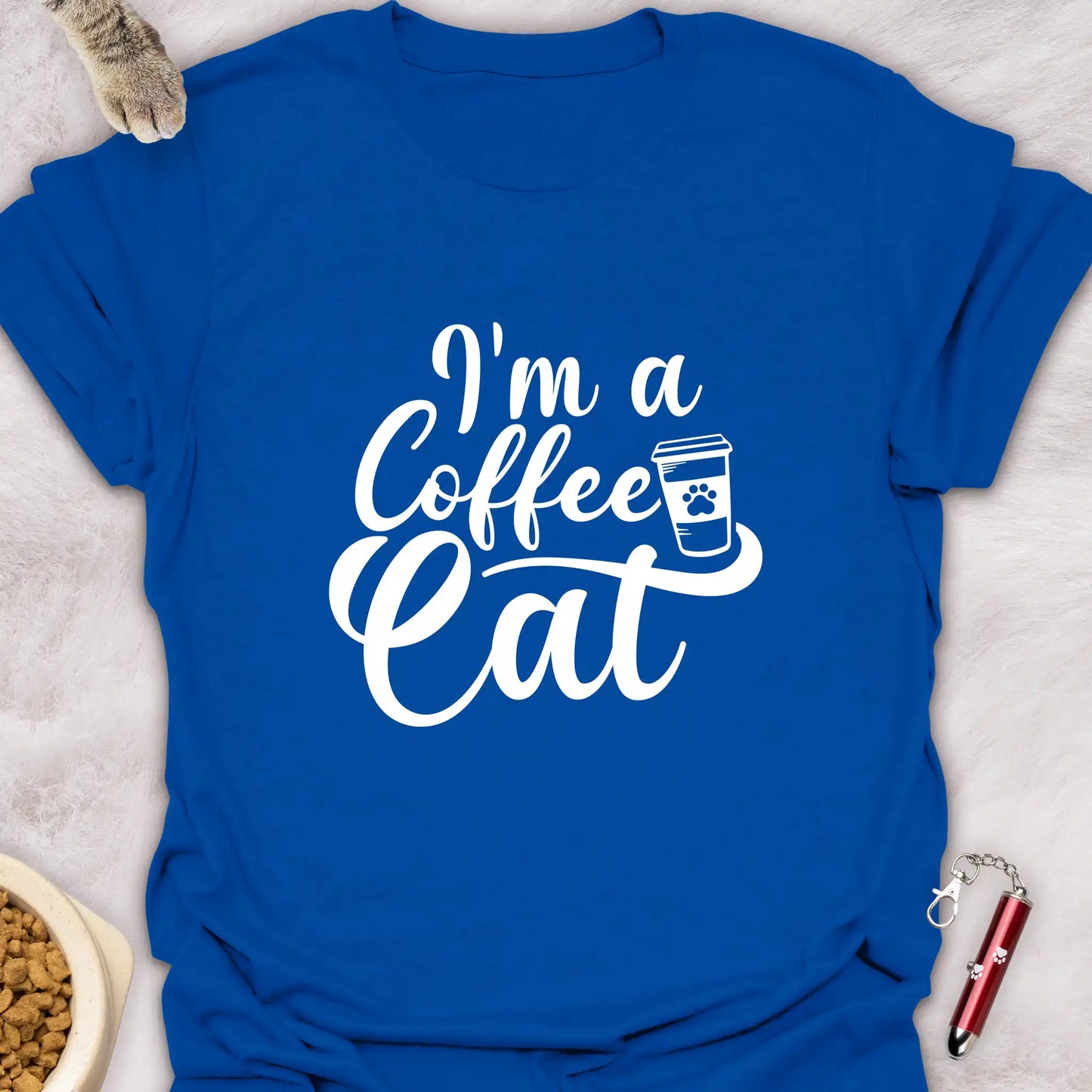 I’M A COFFEE CAT – FUN CAT T-SHIRT