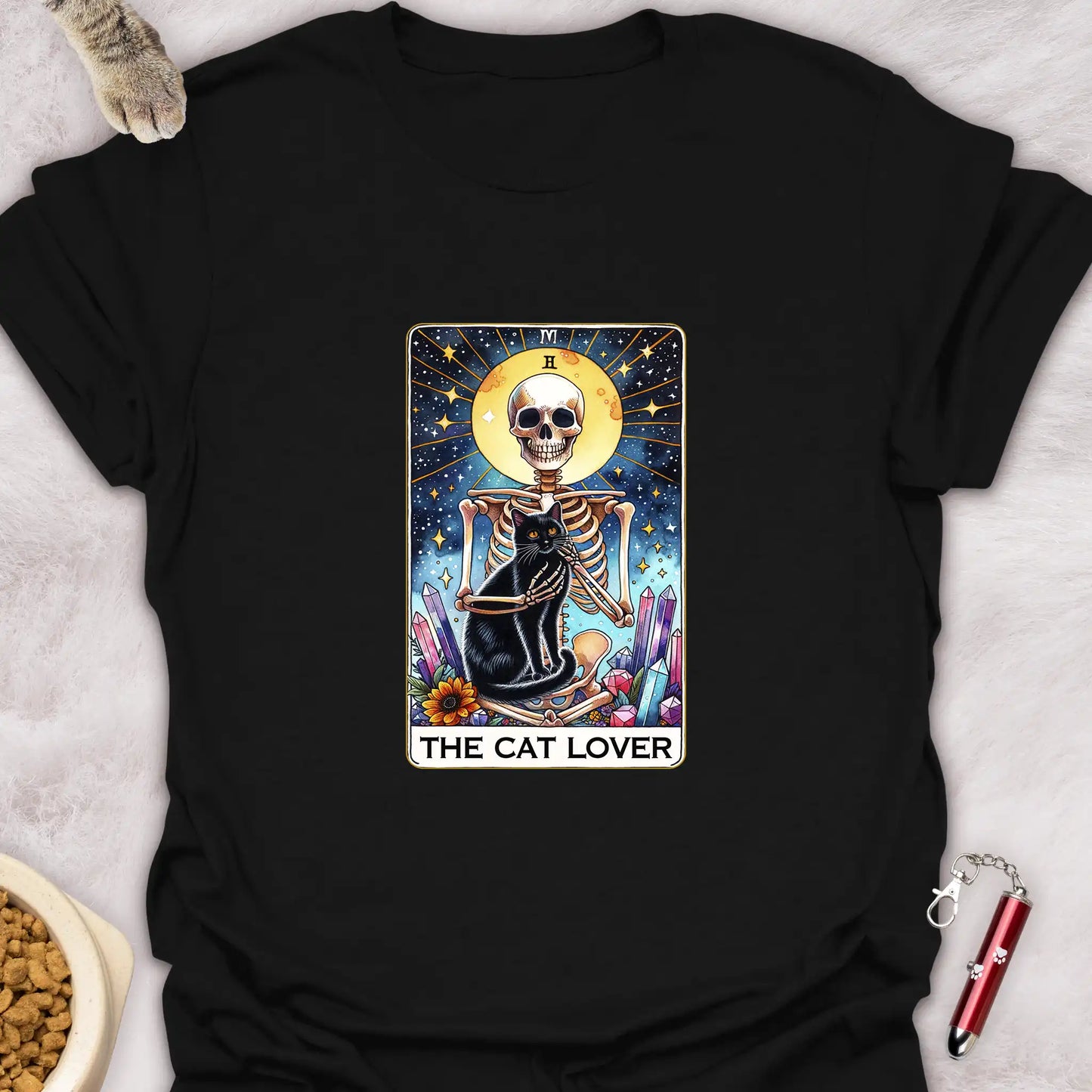 TAROT CARD THE CAT LOVER