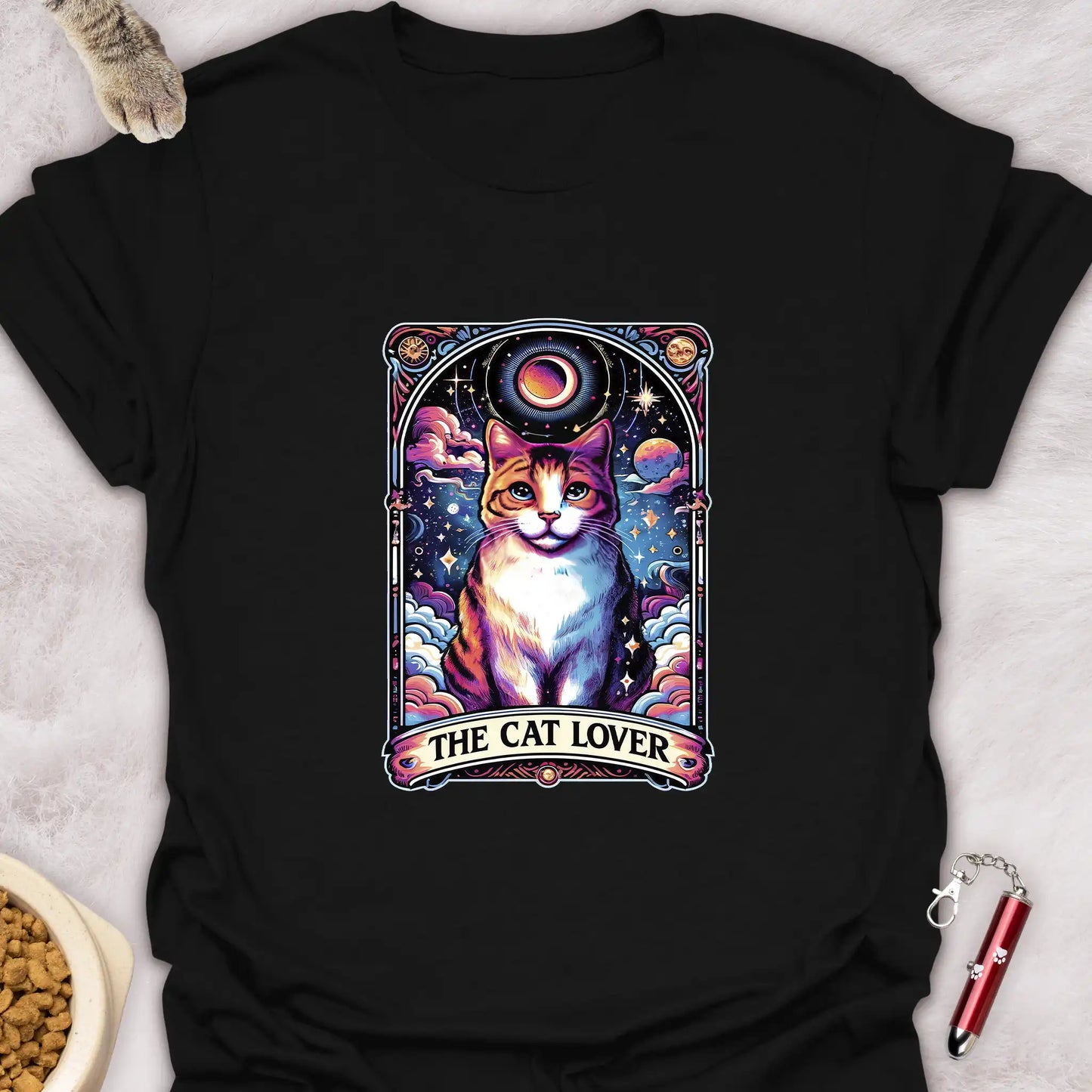 TAROT CARD THE CAT LOVER