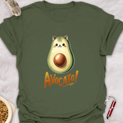 AVOCATO – FUNNY CAT AVOCADO T-SHIRT