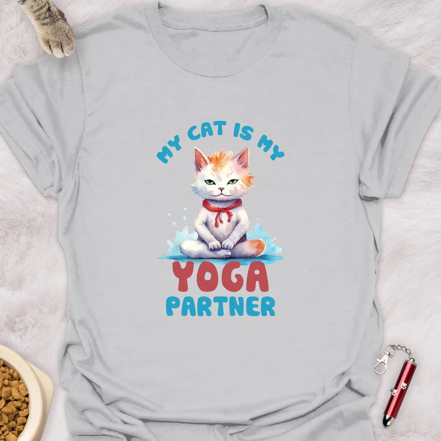 MY CAT IS MY YOGA PARTNER