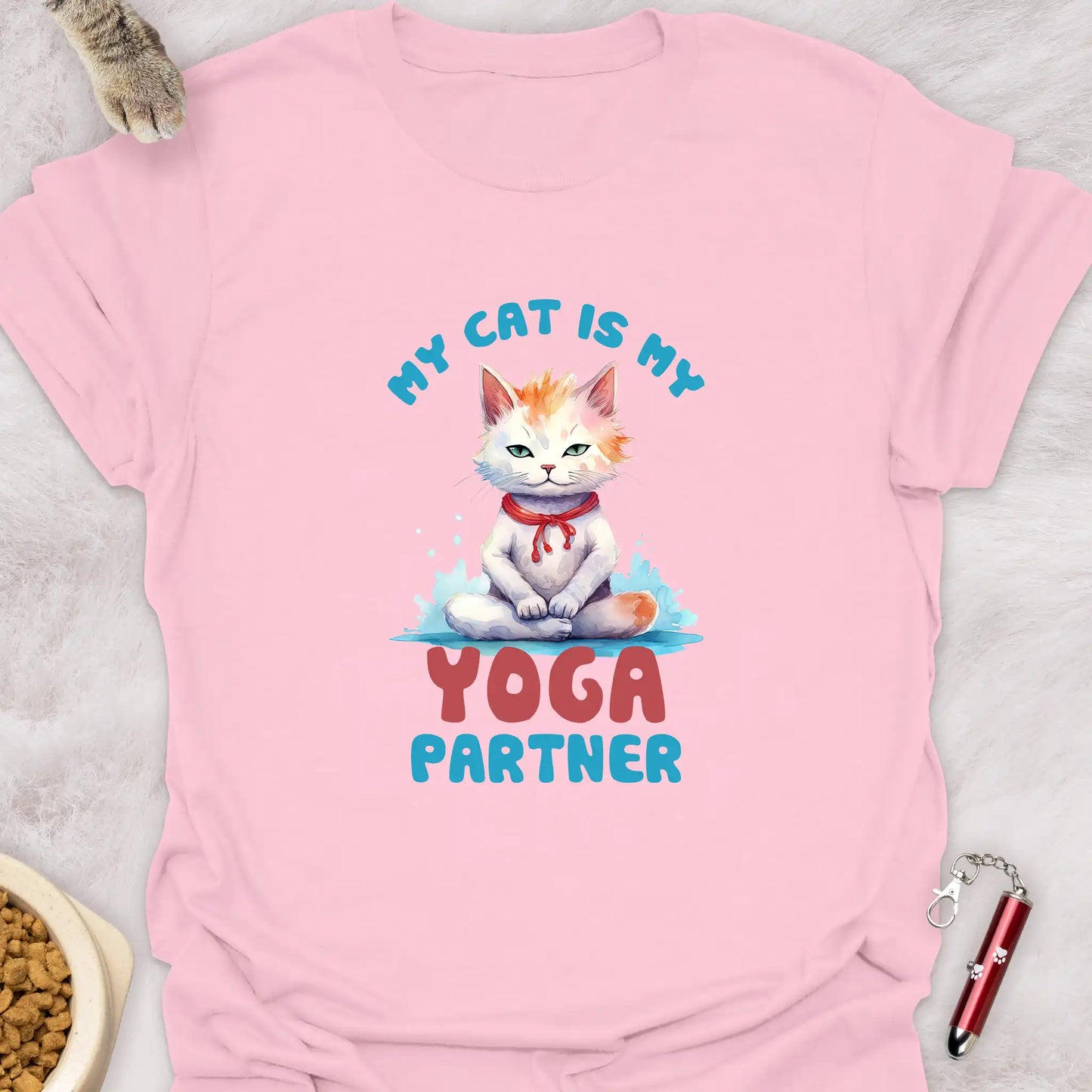 MY CAT IS MY YOGA PARTNER