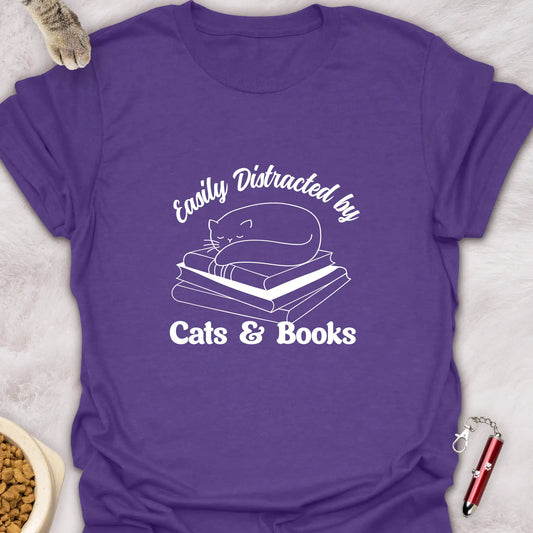 EASILY DISTRACTED BY CATS & BOOKS VOL 17